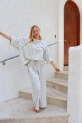 Scout Navy Polka Dot Sweat Set