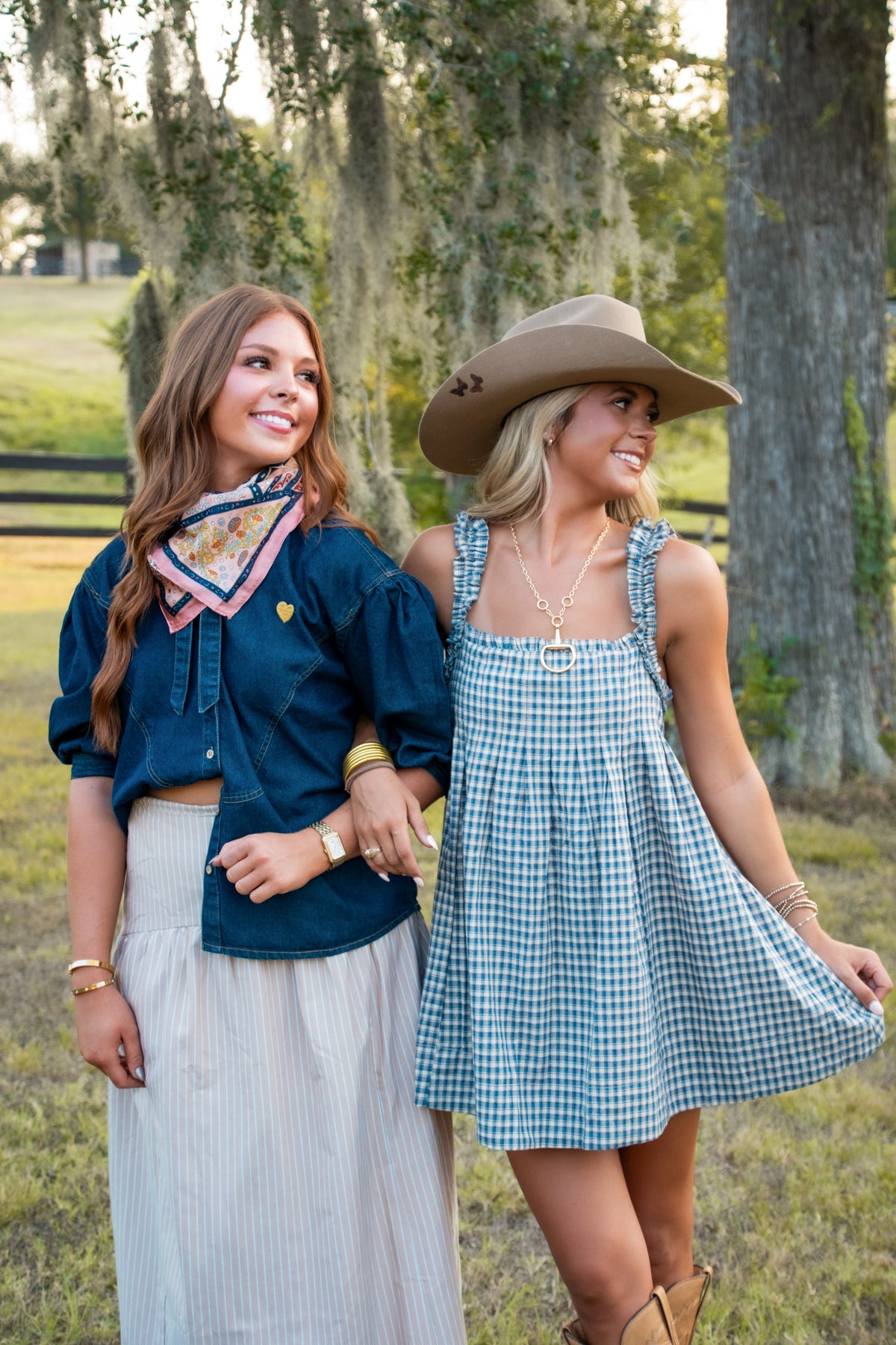 Ryder Cream Striped Maxi Skirt