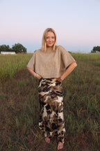 Walker Tan Sweater Top