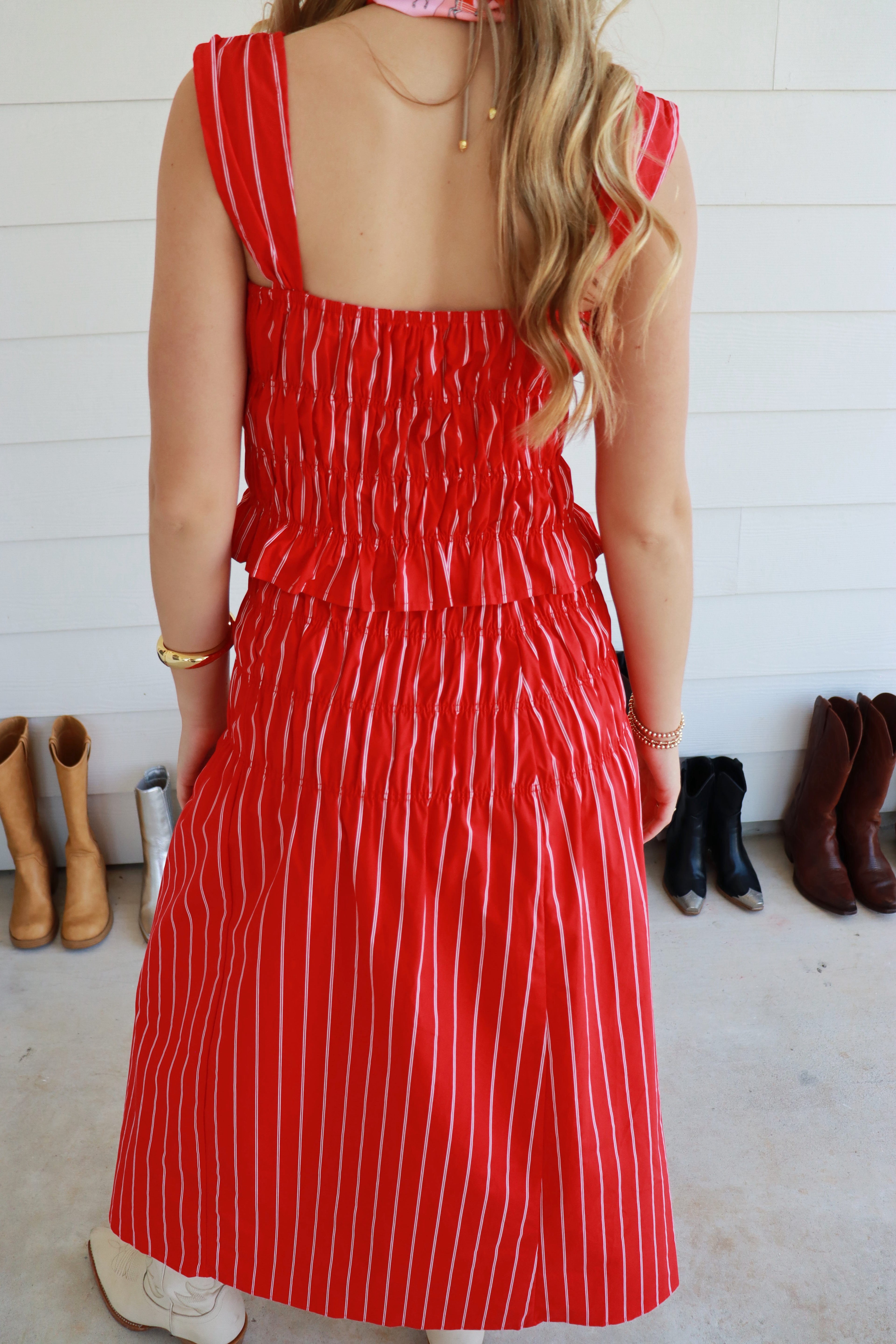 Bentley Red Stripe Set