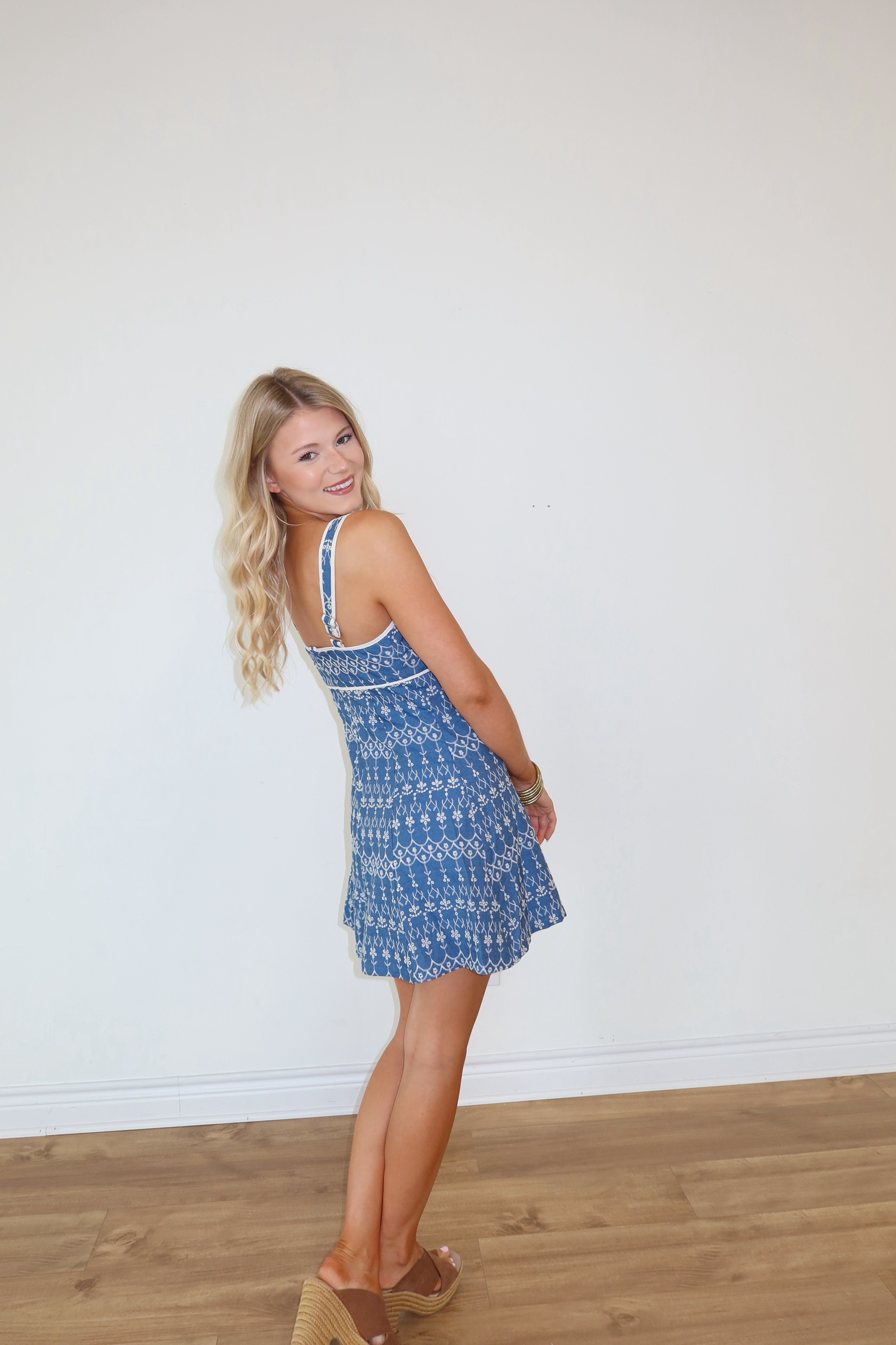 Jude Detail Denim Dress