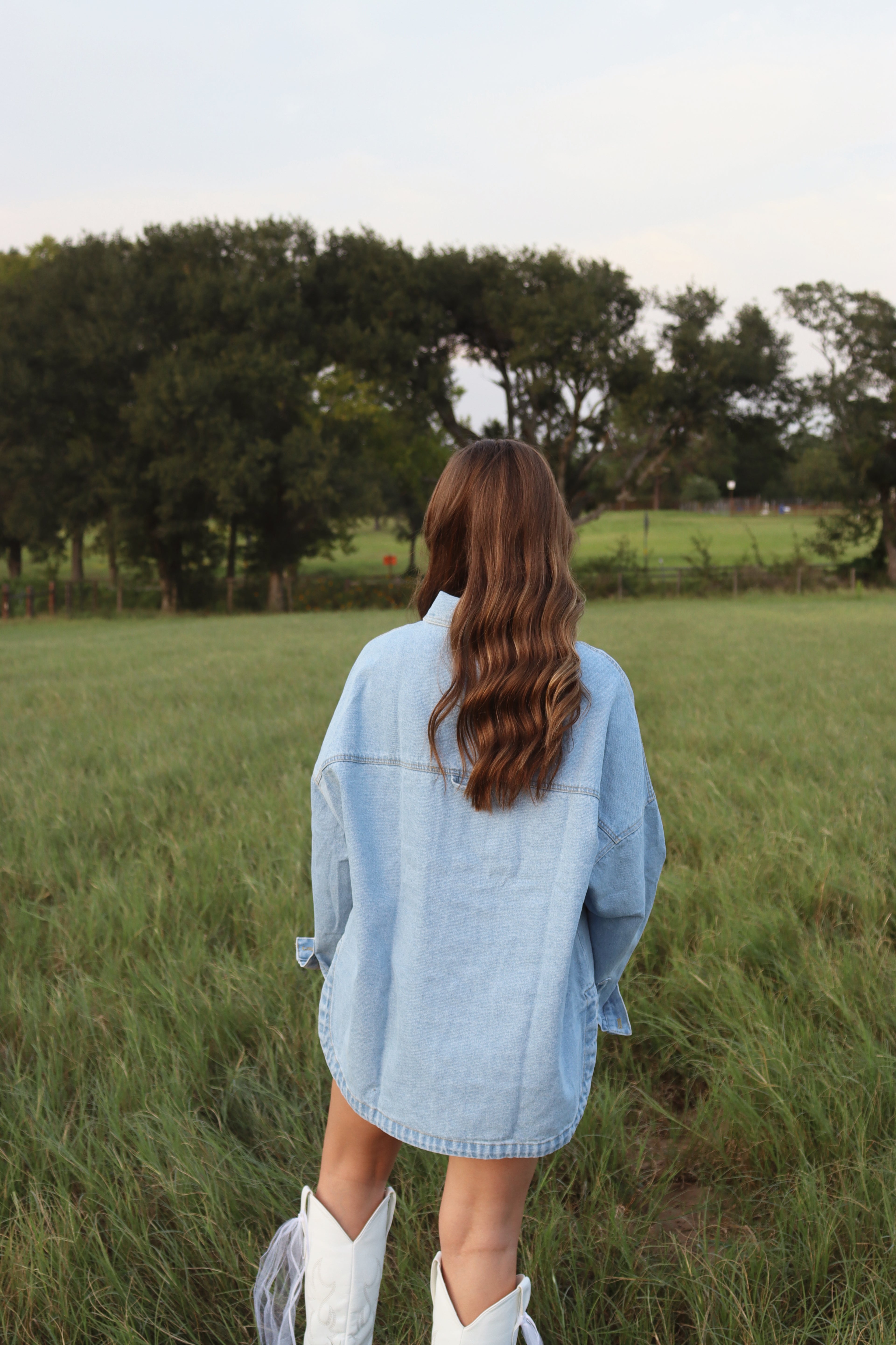 Ellis Denim Top