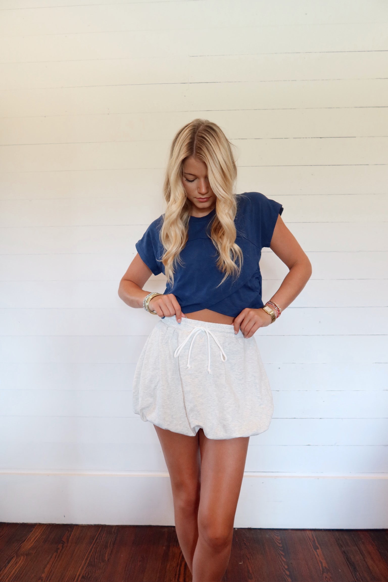 Sunday Gray Bubble Skirt