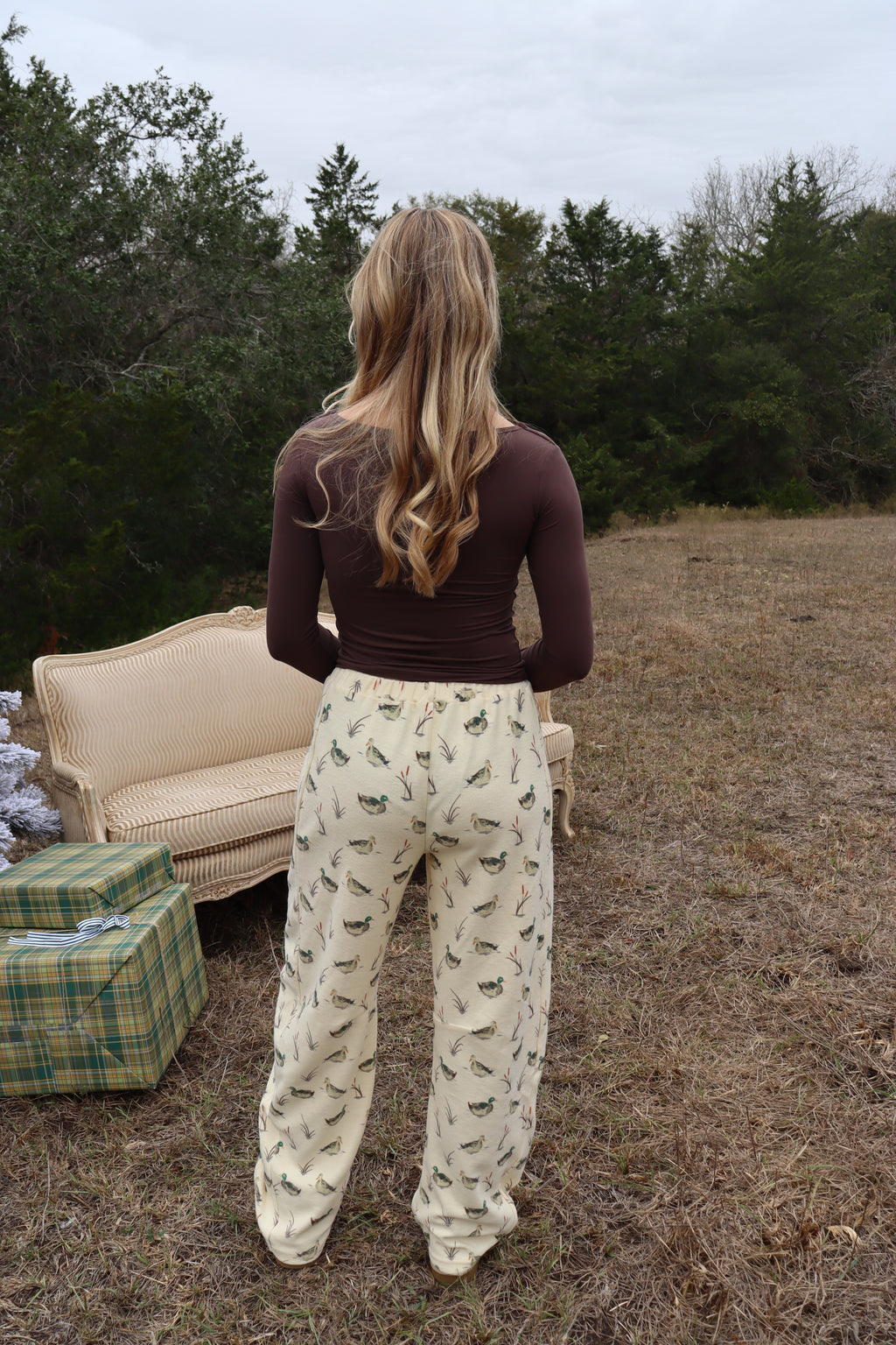 Wilder Brown Long Sleeve Tee