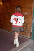 Cowboy Knit Zip-Up Sweater