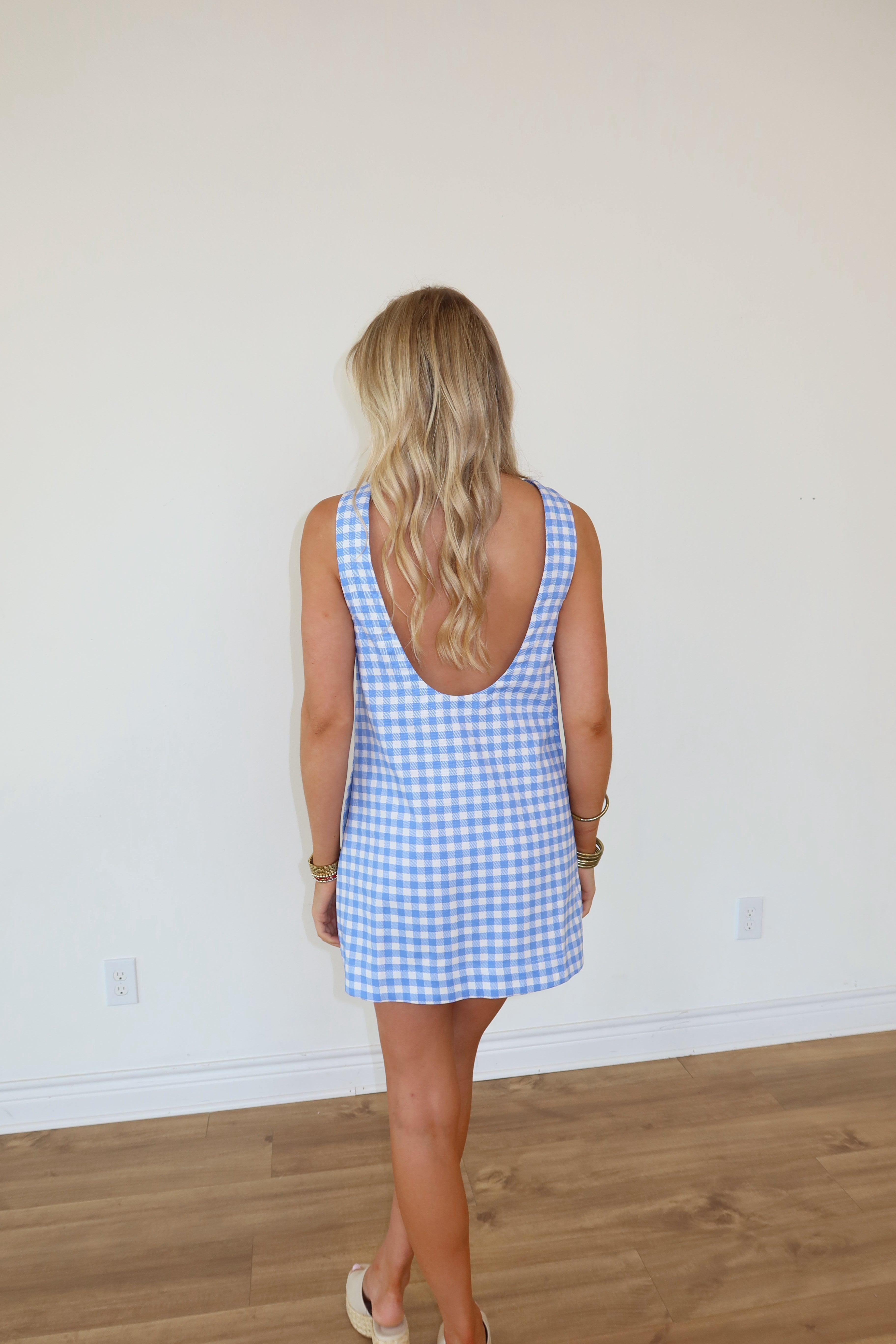 Harris Blue Gingham Dress