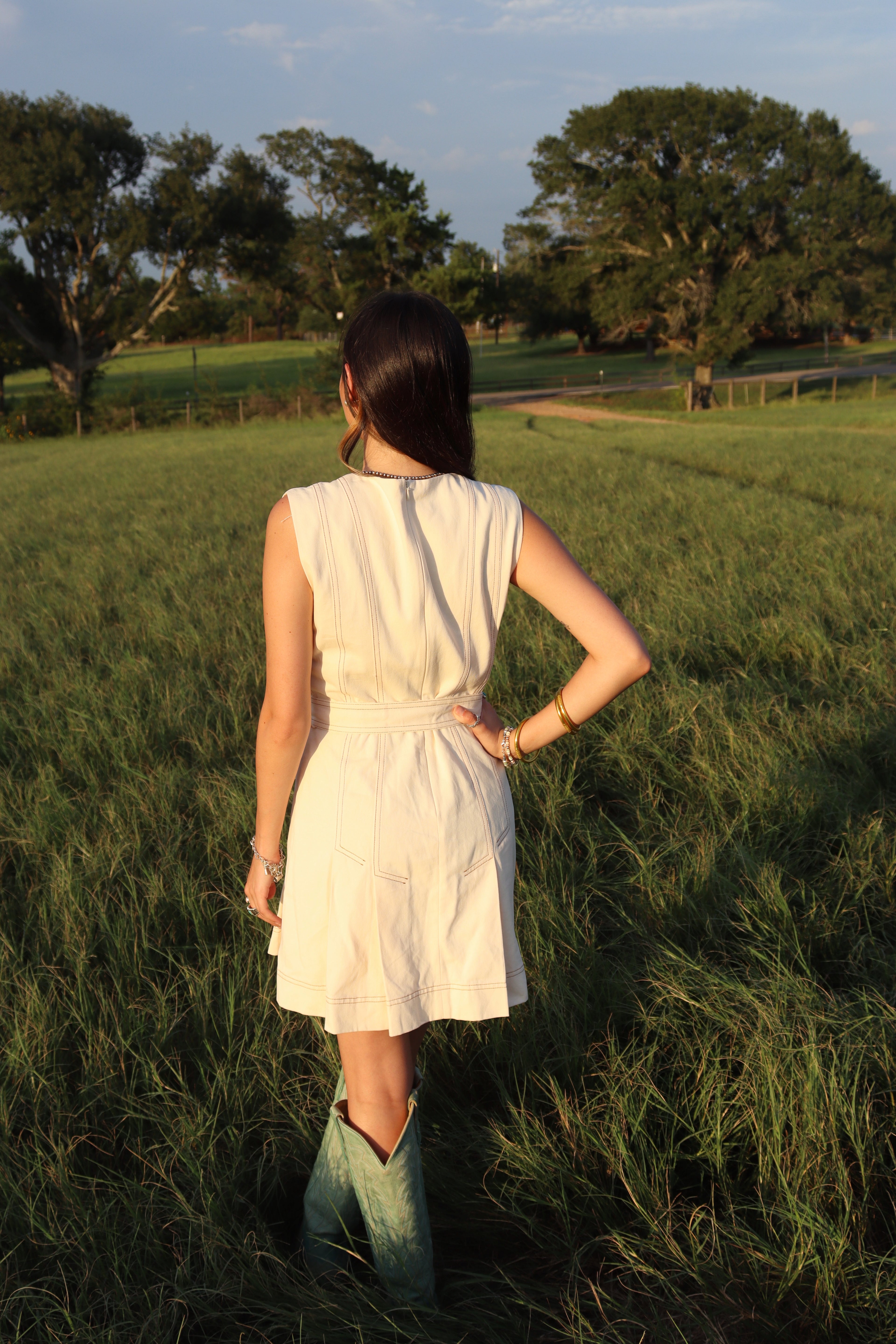 Blair Cream Dress