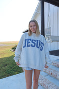 Jesus Mockneck Sweatshirt