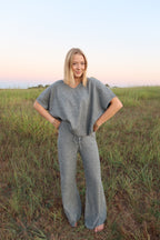 Sterling Grey Sweater Set