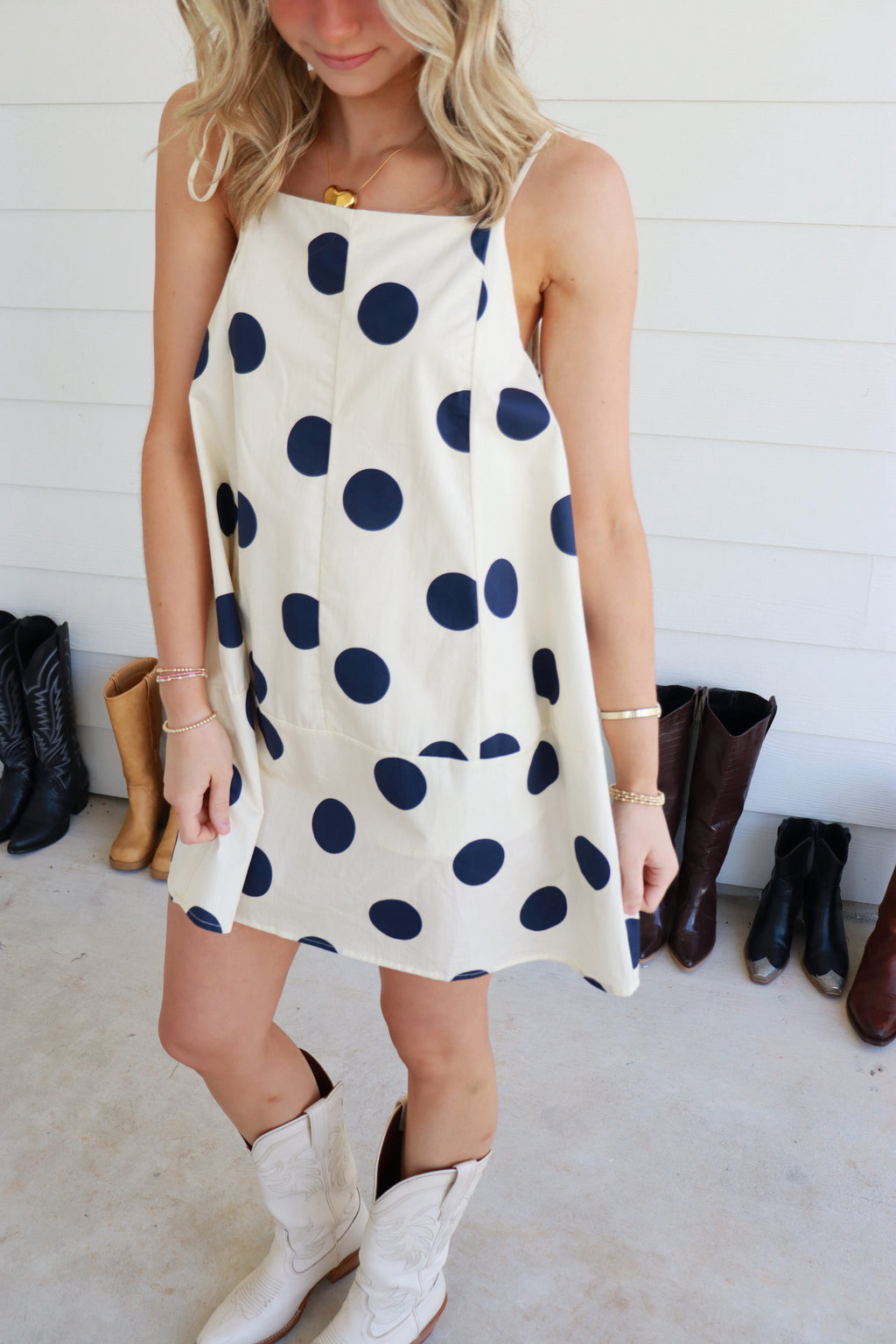 Mills Polka Dot Dress