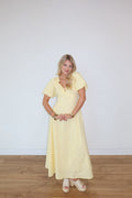 Daisy Yellow Maxi Dress