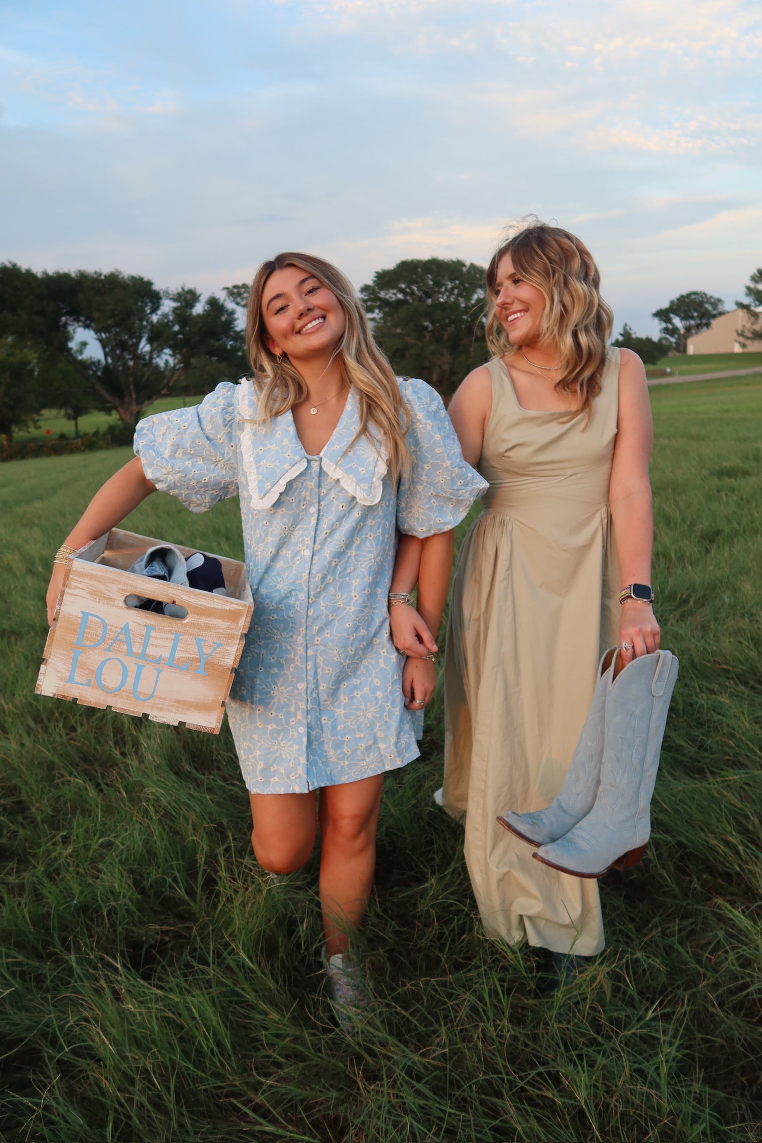 Clarke Cream Maxi Dress