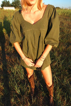 Knox Green Romper