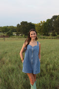 Mila Denim Romper
