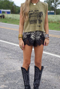 Bandit Zebra Mini Shorts