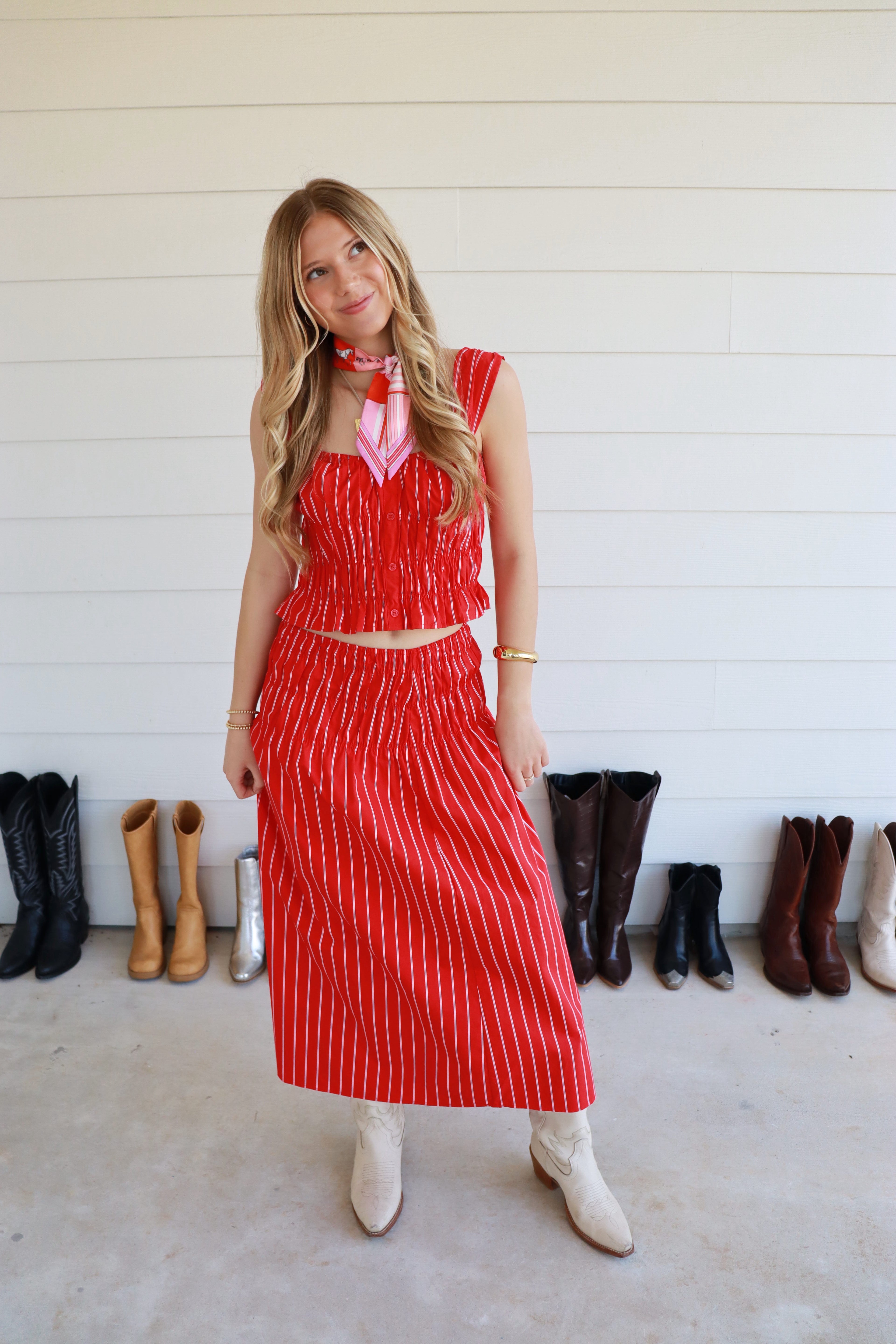 Bentley Red Stripe Set