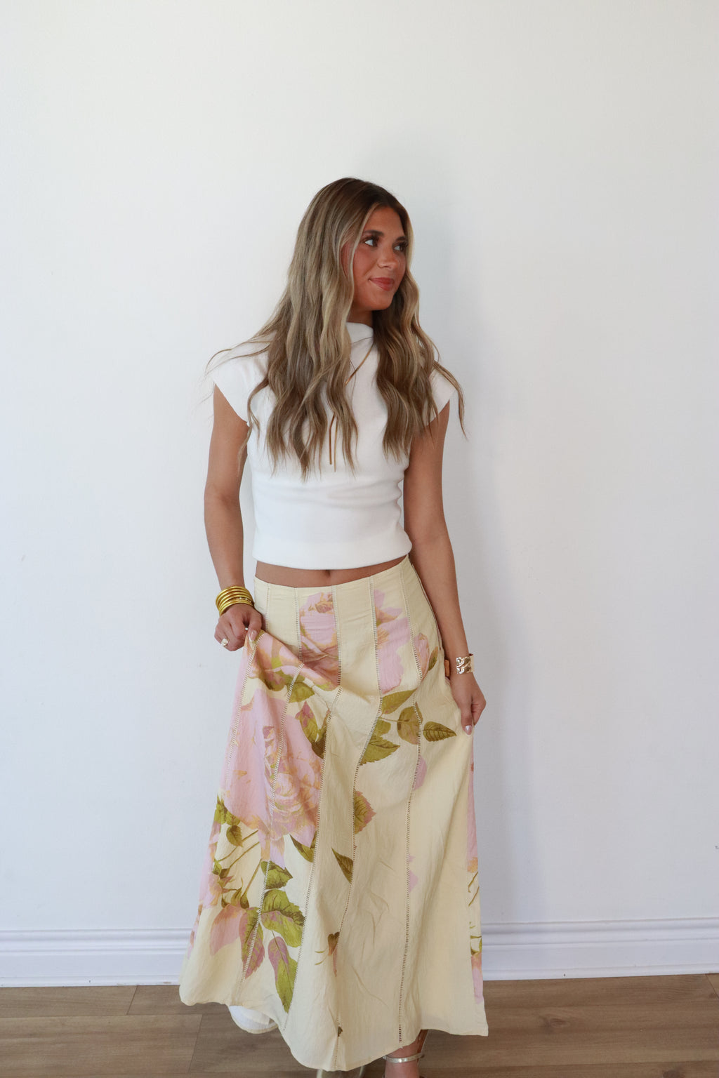 Aubrey Floral Skirt