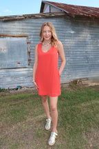 Coastal Linen Dress