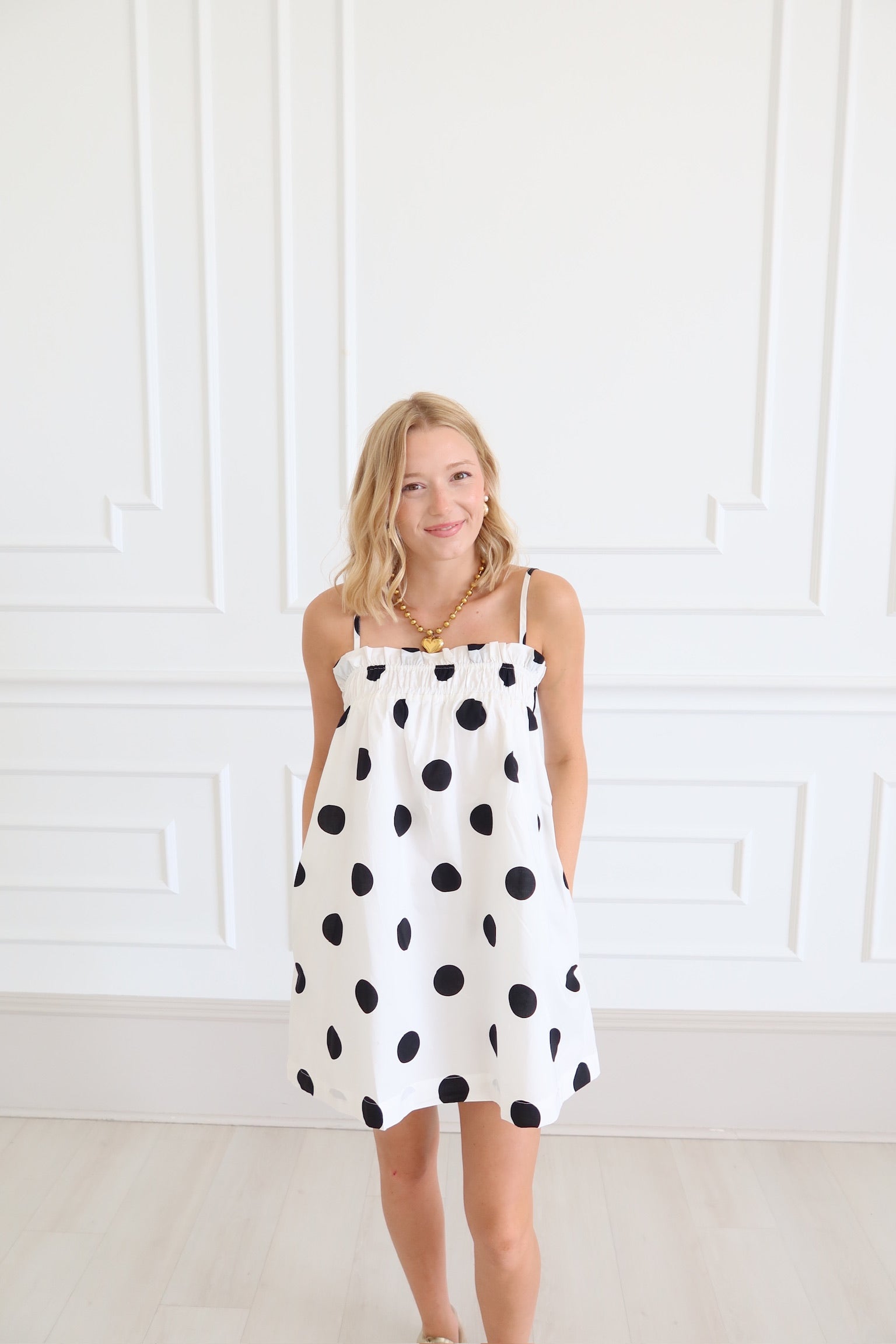 Ollie Polka Dot Dress