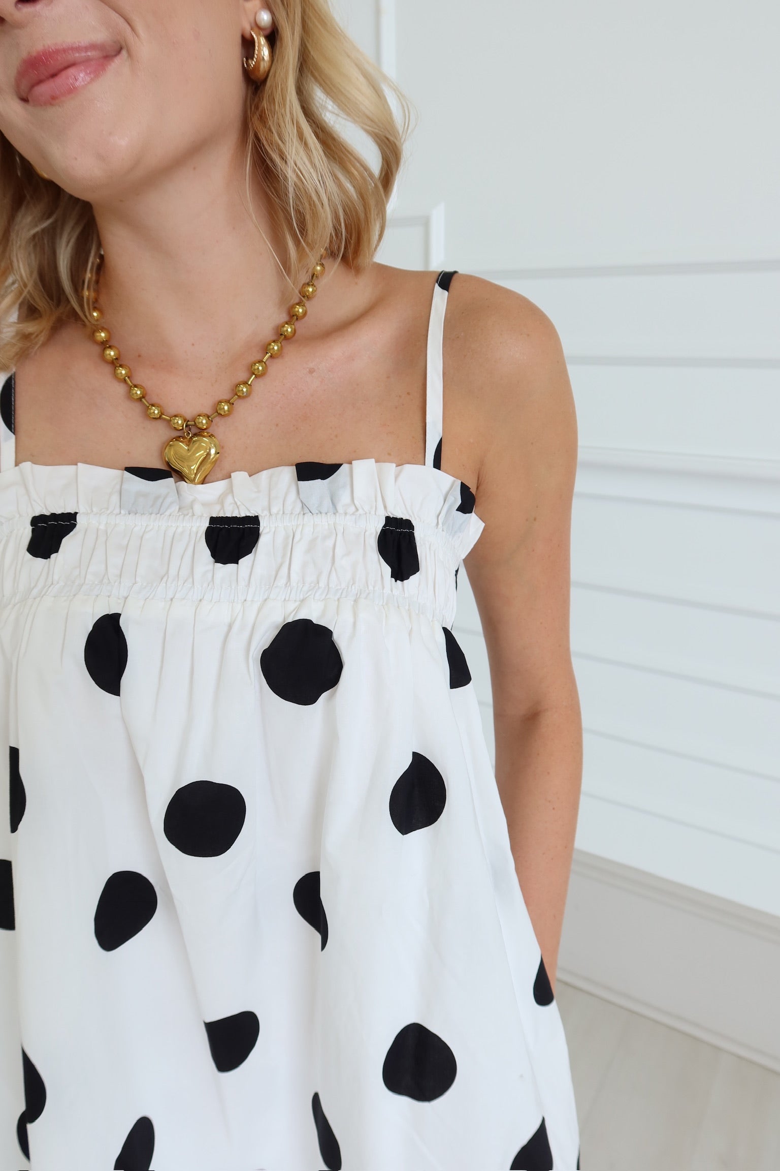 Ollie Polka Dot Dress