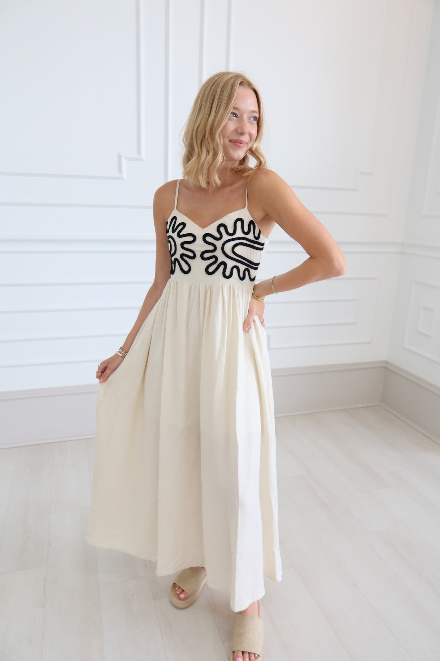 Tilly Linen Maxi Dress