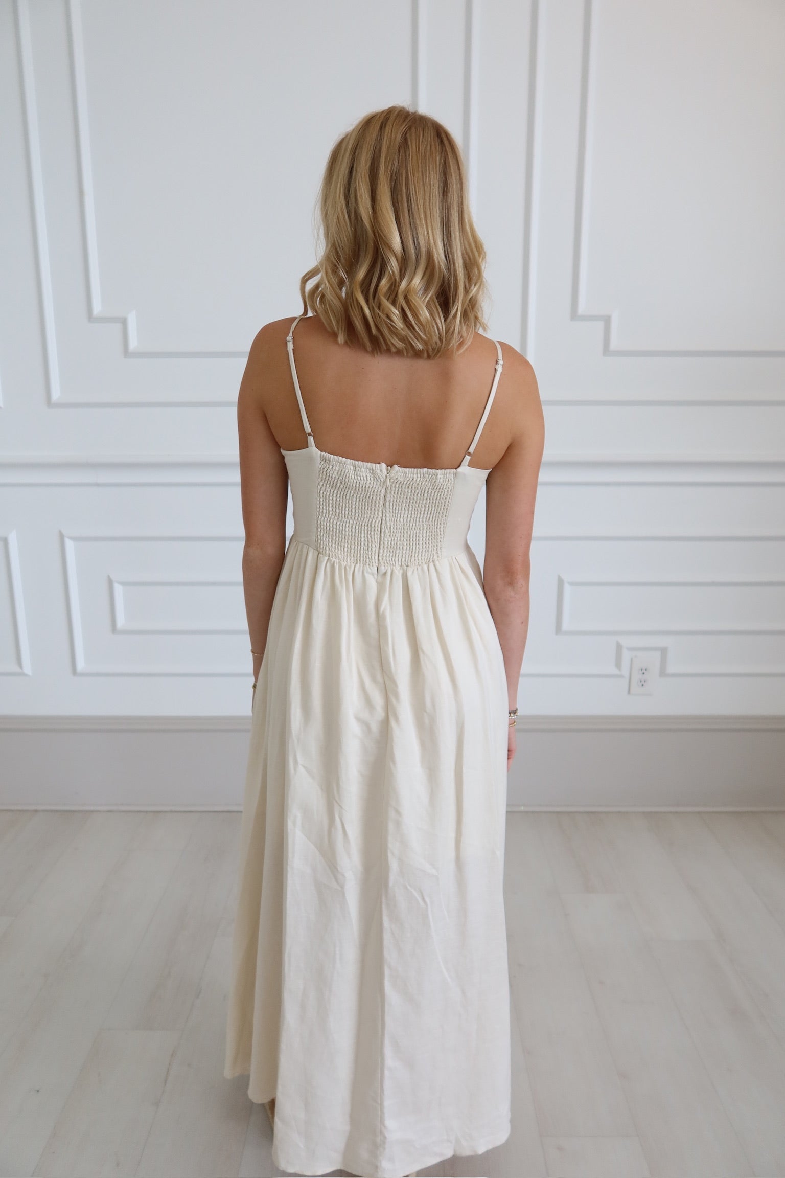 Tilly Linen Maxi Dress