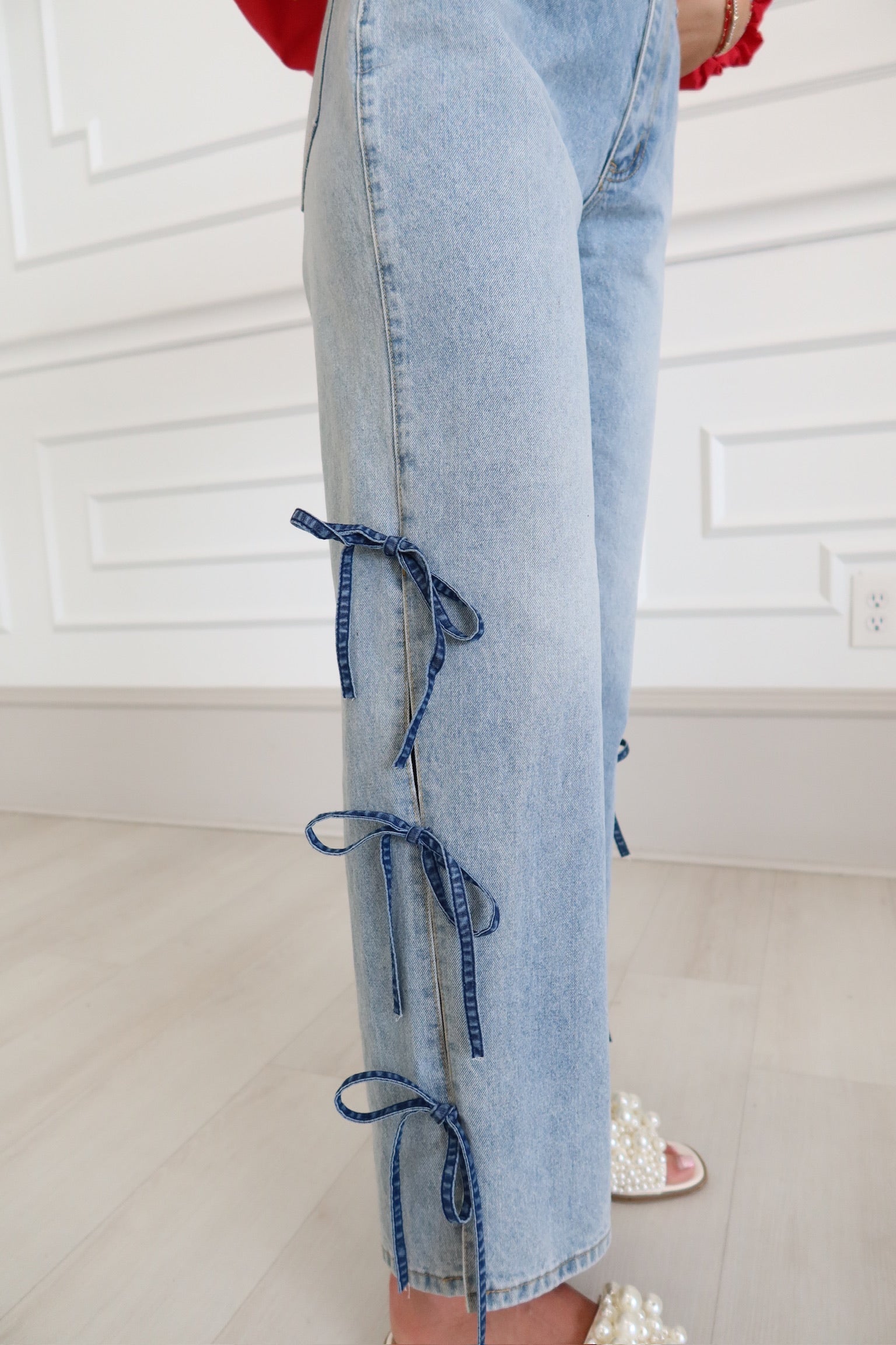 Cassie Bow Jeans