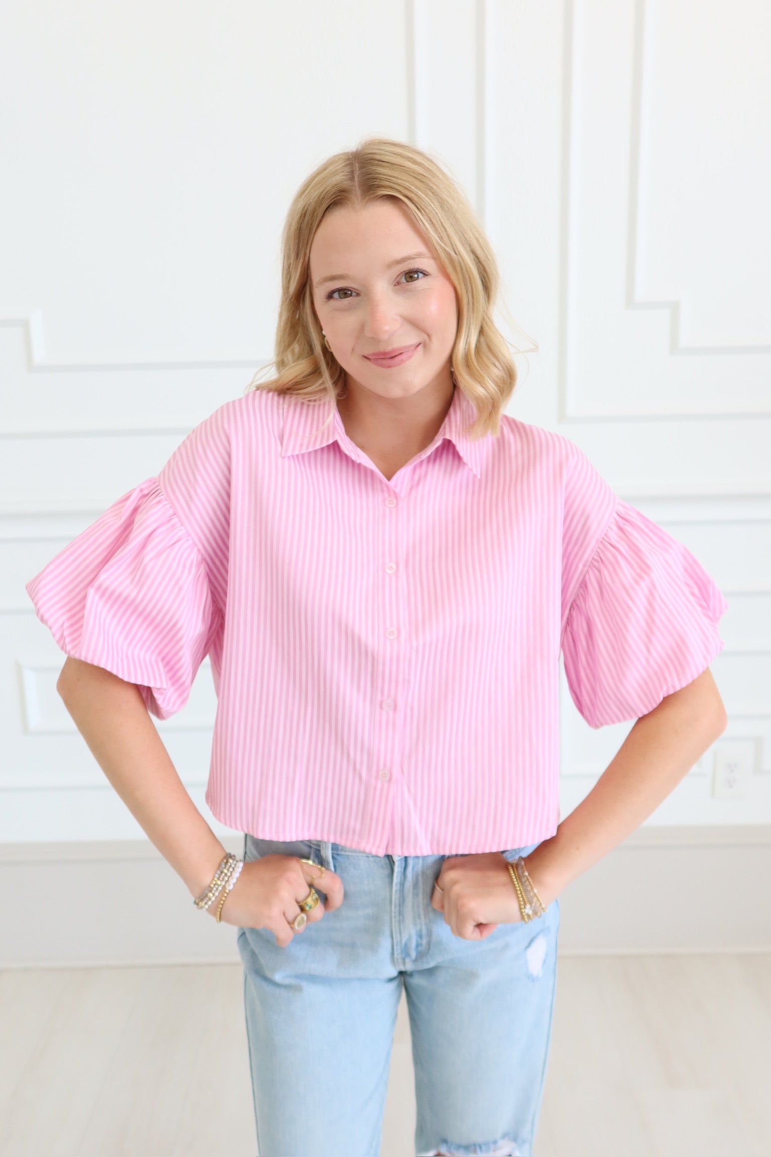 Mae Striped Top