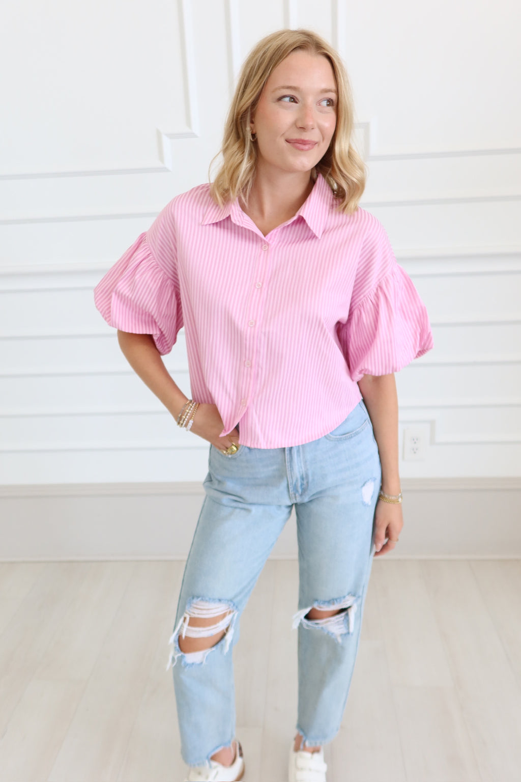 Mae Striped Top