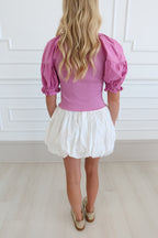 Della Puff Sleeve Top