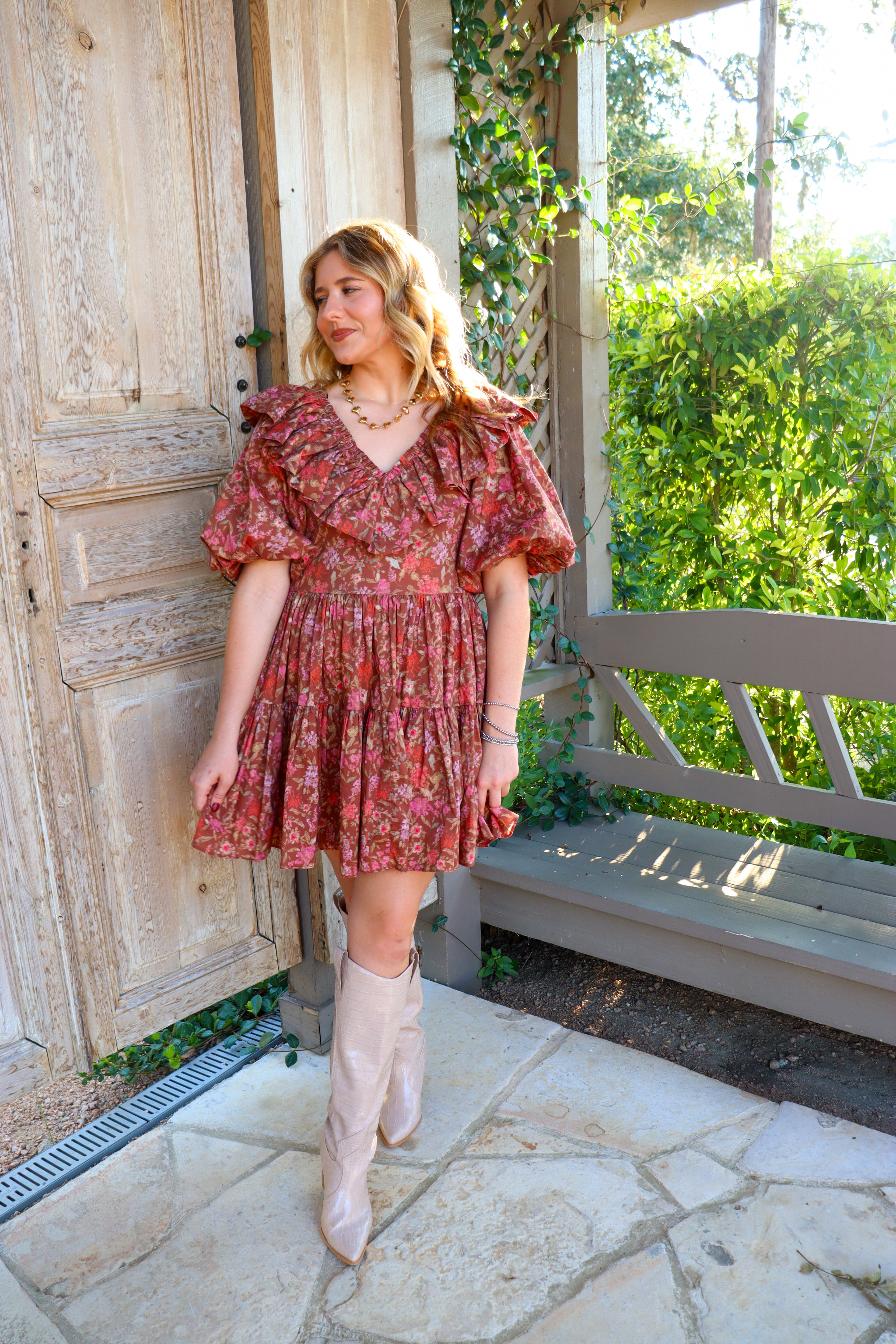 Rowan Floral Mini Dress