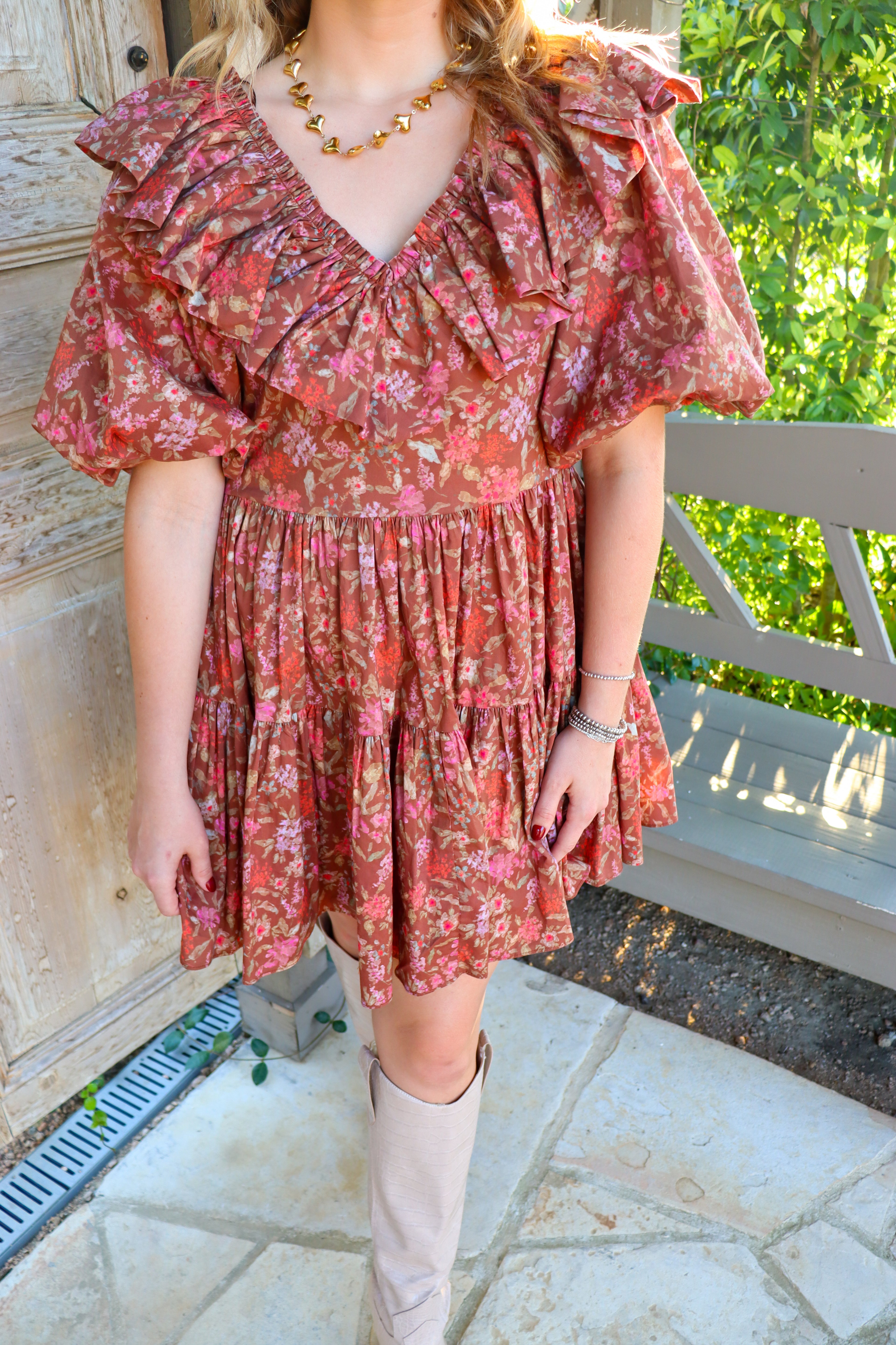 Rowan Floral Mini Dress