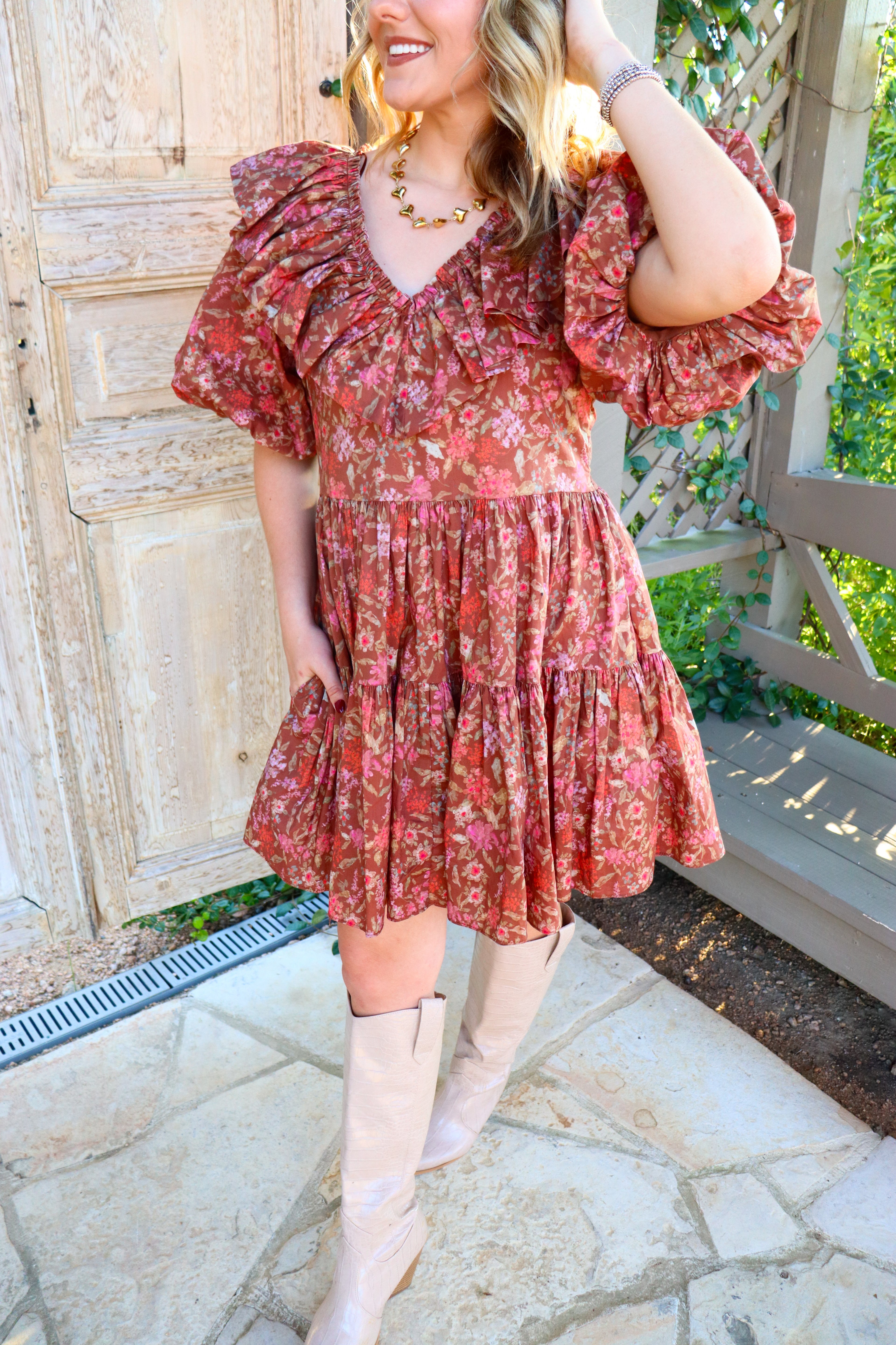 Rowan Floral Mini Dress
