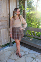 Harlow Tan Top