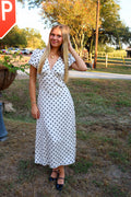 Leni Polka Dot Maxi Dress