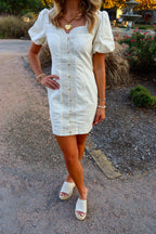 Noa Cream Dress