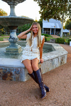 Maye Ruffle Cream Set