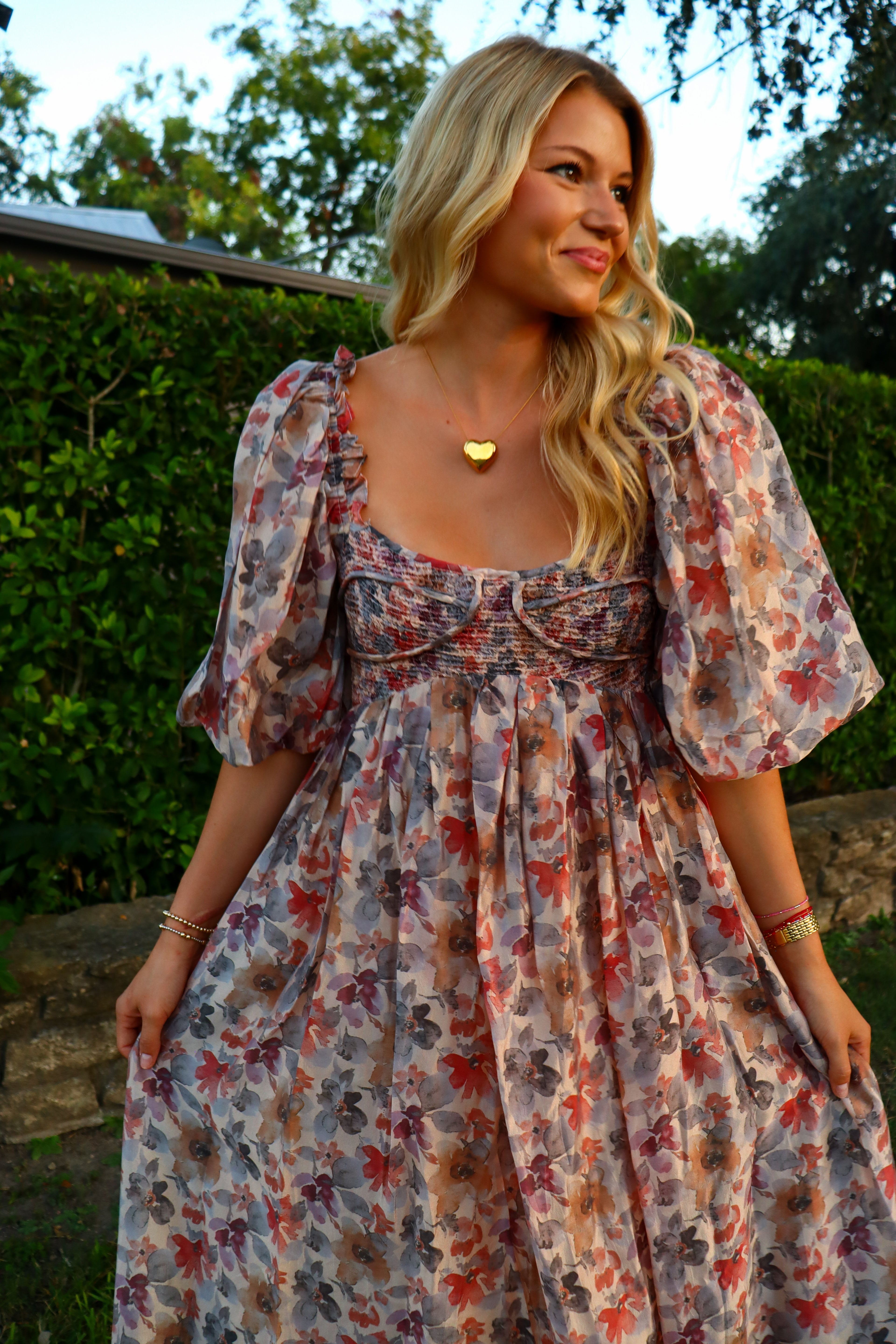 Ellie Floral Maxi Dress
