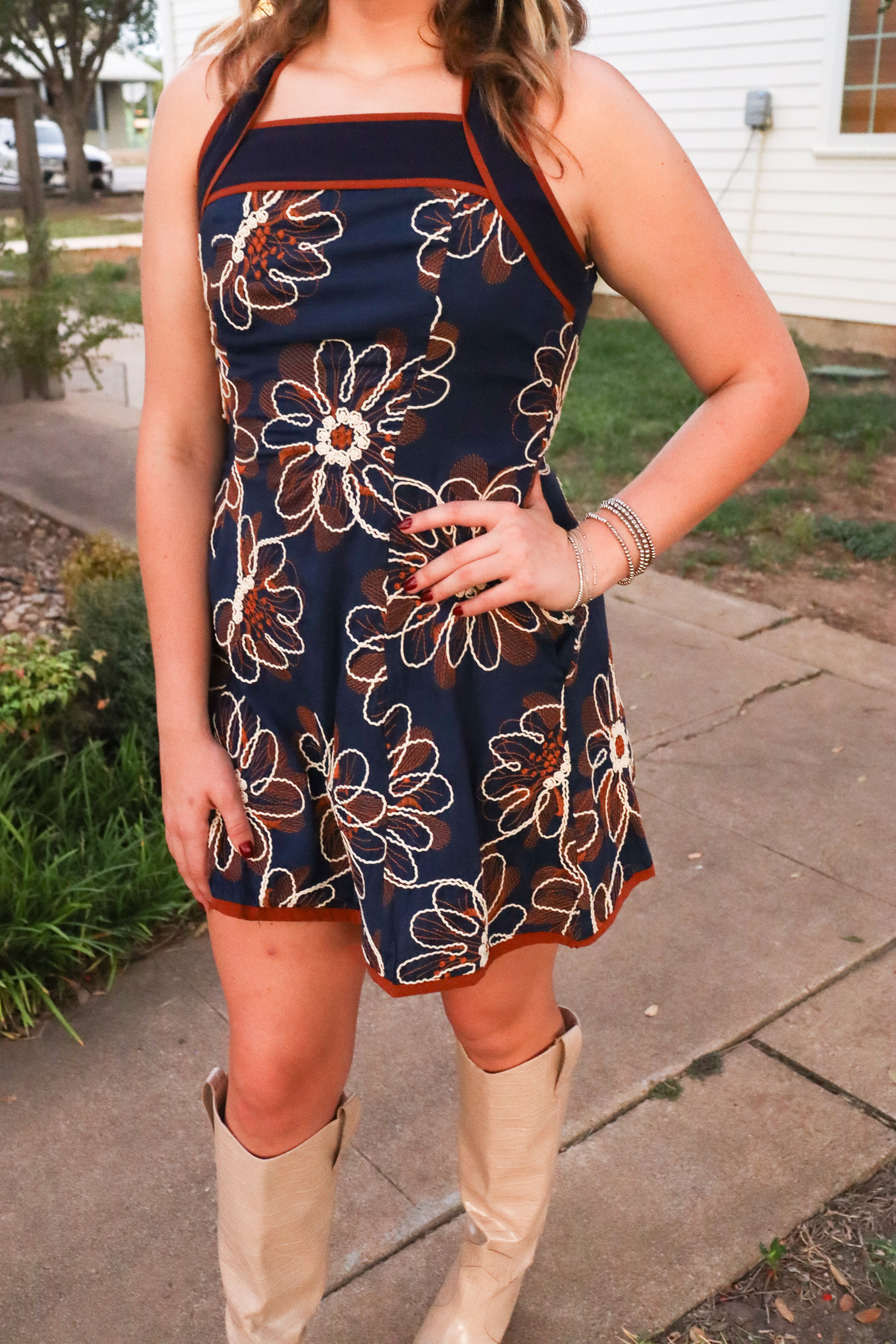 Arden Halter Mini Dress
