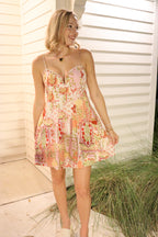 Eva Floral Mini Dress