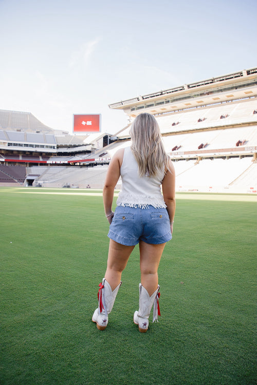 Bea Denim Flair Shorts