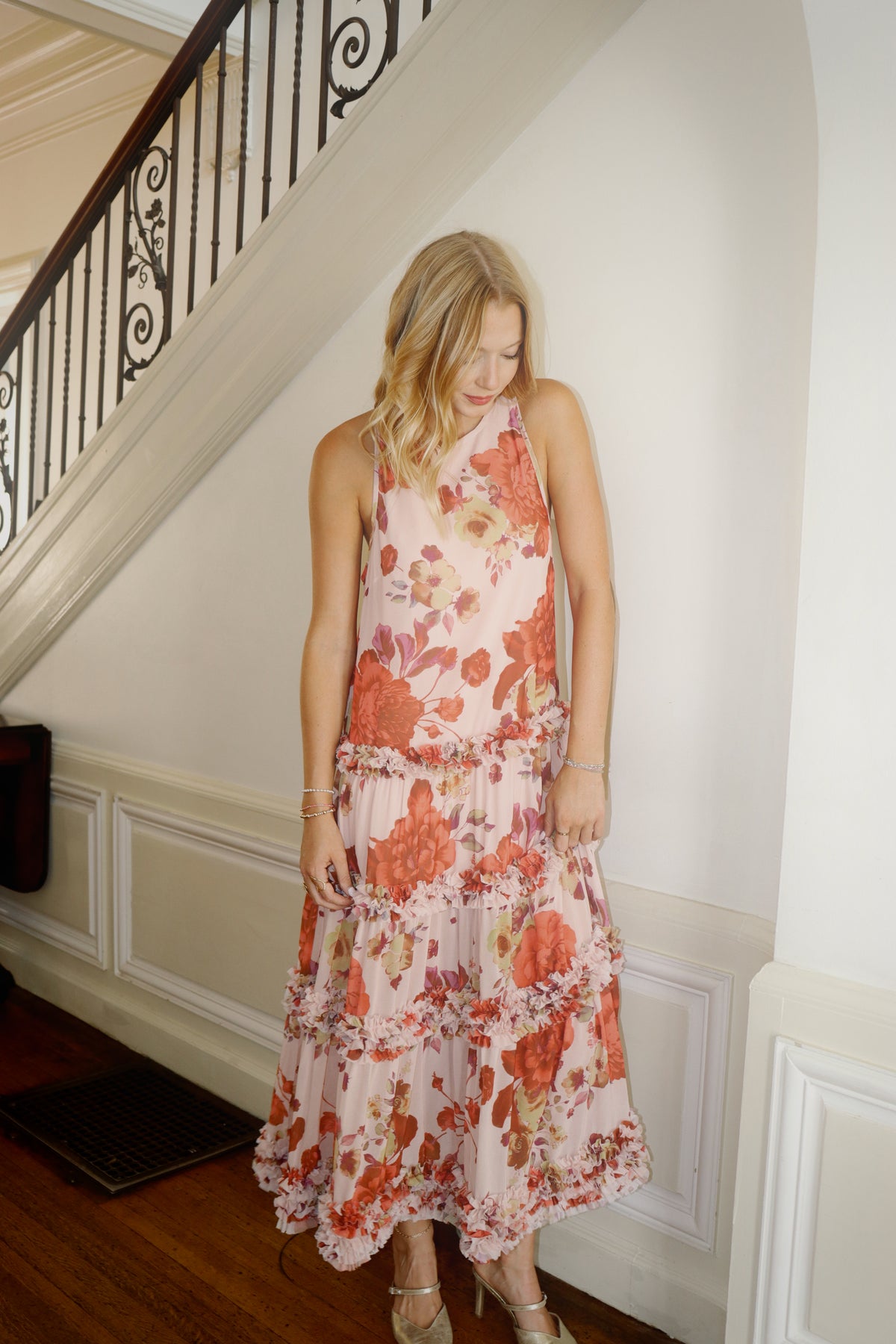 Laine Floral Maxi Dress