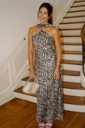 Polly Zebra Maxi Dress