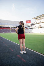 Gig'em Maroon Skort