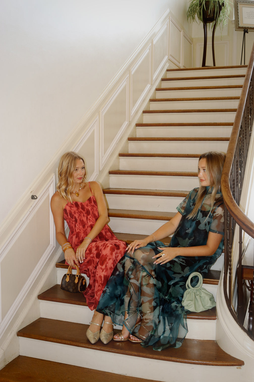 Delilah Tulle Overlay Dress