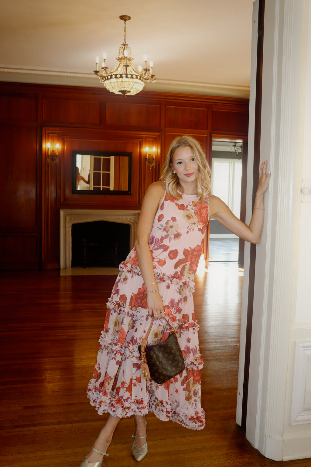 Laine Floral Maxi Dress